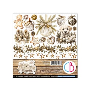 Ciao Bella - Winter Season 6x6 Inch Fussy Cut Pad