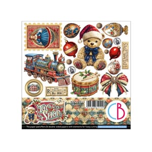 Ciao Bella - Winter Season 6x6 Inch Fussy Cut Pad