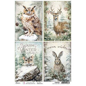 Ciao Bella - Forest Tales A4 Rice Paper Forest Tales Cards