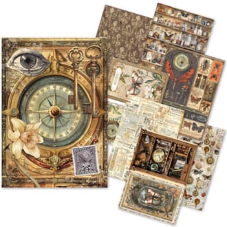 Ciao Bella - Cabinet of Curiosities A5 Rice Paper Mixed