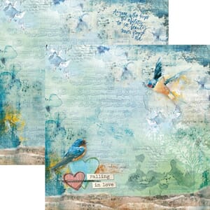 Ciao Bella: Falling In Love Double-Sided Cardstock