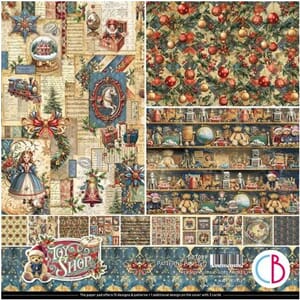 Ciao Bella - Toy Shop 12x12 Inch Patterns Pad