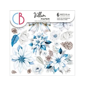 Ciao Bella - Paris Je t'aime 6x6 Inch Vellum Fussy Cut