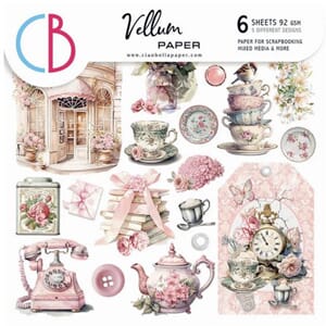 Ciao Bella - Timeless Moments 6x6 Inch Vellum Fussy Cut