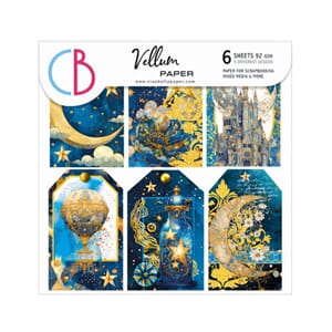 Ciao Bella - Celestial 6x6 Inch Vellum Fussy Cut