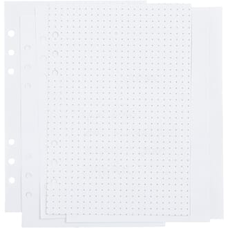 Journal & Planner - Notatark dots, A5, 6 rings