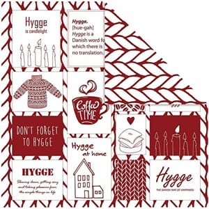 ViviGade - Hygge & Strikking 12x12 inch