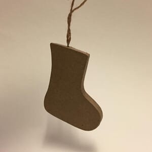 Juleoppheng - Strømpe, str 8 cm, 1/Pkg