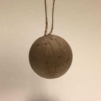 Julekule - Rund, str 5 cm, 1/Pkg
