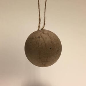 Julekule - Rund, str 5 cm, 1/Pkg