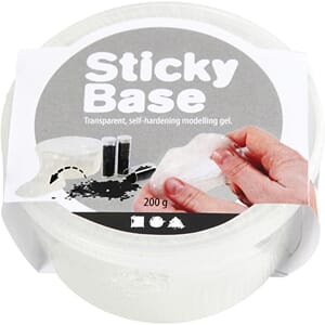 Sticky Base - Transparent, lufttørkende modellerings gel