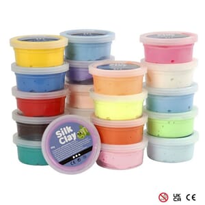 Silk Clay® , Skin colors, standard, 6x14gr