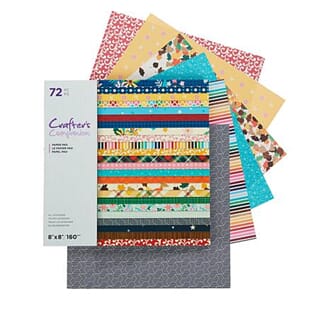 Crafters Comp. - All Occasions Paper Pad, 8x8, 72/Pkg