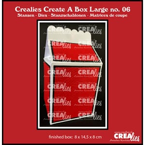 Crealies - Create A Box Large Dies No. 6 Milk Carton Large