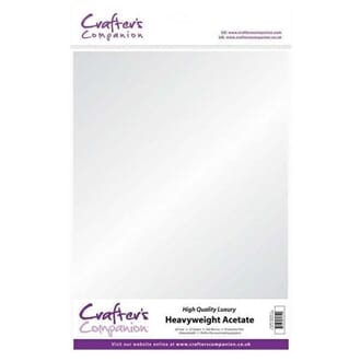 Crafter's Companion: Heavyweight Acetate, A5, 25/Pkg