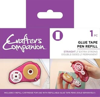 Crafter's Comp - Glue Tape Pen Refill Straight