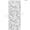 CottageCutz - Leafy Background Slimline Rectangle Dies