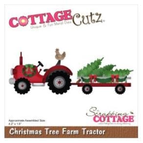 CottageCutz - Christmas Tree Farm Tractor Dies