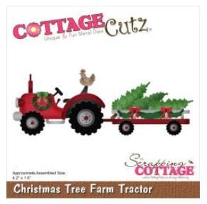CottageCutz - Christmas Tree Farm Tractor Dies