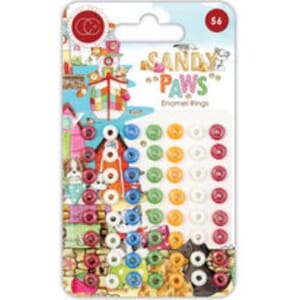 Craft Consortium: Sandy Paws Adhesive Pearls, 80/Pkg