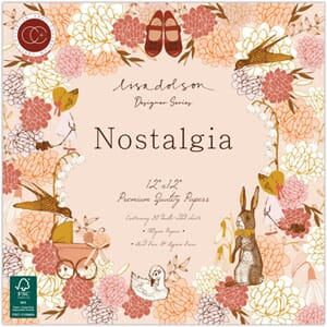 Craft Consortium - Nostalgia 12x12 Inch Premium Paper Pad