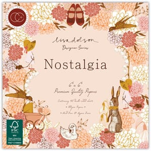 Craft Consortium - Nostalgia 6x6 Inch Premium Paper Pad