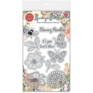 Craft Consortium - Spring Gardens Clear Stamps