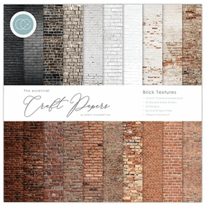 Craft Consortium - Brick Textures 12x12 Inch Pad