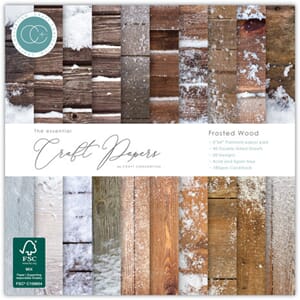 Craft Consortium - Frosted Wood 6x6 Inch Ink Drop Paper Pad