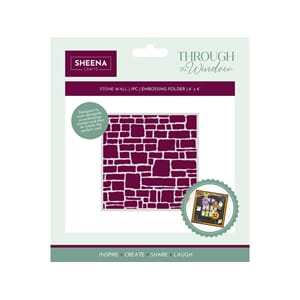 Crafter's Comp - Stone Wall 2D Embossing Folders