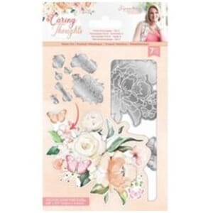 Crafters Companion - Caring Thoughts Metal Dies Floral