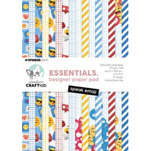 Studio Light - Speak Emoji Essentials Designer Paper Pad