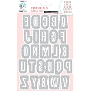 Studio Light - Stitched Alphabet Essentials Cutting Dies