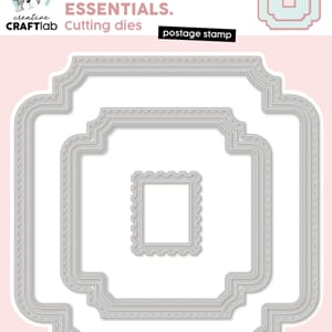 Studio Light - Postage Stamp Essentials Cutting Die