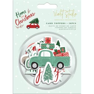 Crafter's Companion - Home For Christmas Card Toppers
