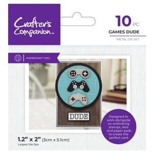 Crafters Companion - Game Dude Modern Man Metal Dies