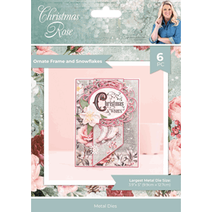 Crafters Companion - Ornate Frame and Snowflakes Dies