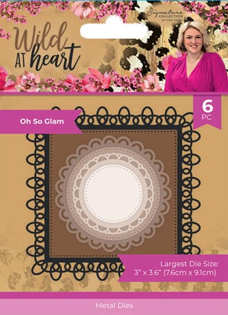 Crafters Companion - Wild at Heart Metal Dies Oh So Glam