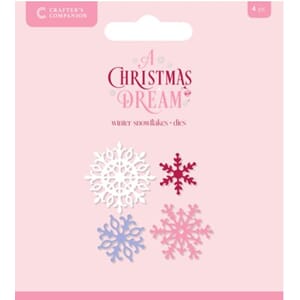 Crafters Companion - Winter Snowflakes A Christmas Dream Die