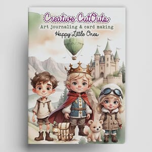 Creatief Art - Happy Little Ones Book Creative CutOuts