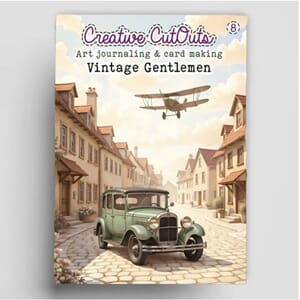 Creatief Art - Vintage Gentlemen Book Creative CutOuts