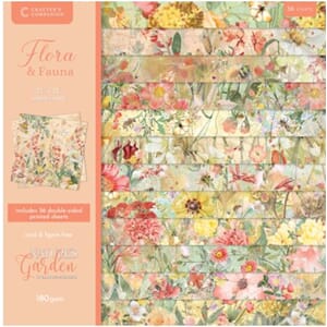 Crafter's Companion - Flora & Fauna 12x12 Inch Paper Pad
