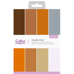 Crafter's Companion - Halloween Pet 5x7 Inch Card Pad Feline