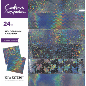 Crafter's Companion - Holographic 12x12 Inch Paper Pad