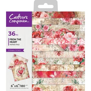 Crafter's Companion - Love Letter 12x12 Inch Paper Pad