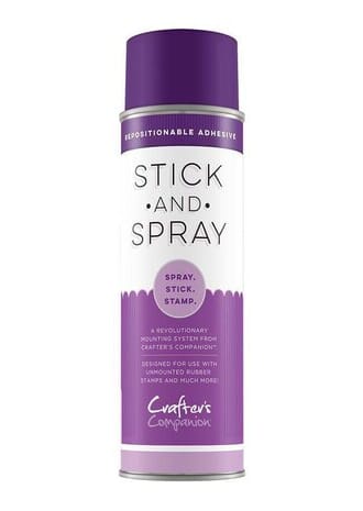 Crafter's Companion - Stick and Spray Mounting Adhesive