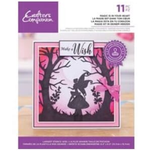Crafters Companion Silhouette Magic Is in Your Heart Stamp