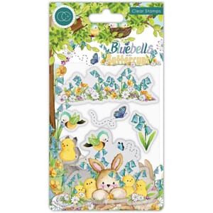 Craft Consortium - Bluebells and Buttercups Chicks Stamp