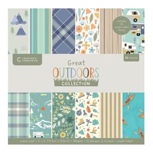 Crafter's Companion - The Great Outdoors 6x6 Inch Paper Pad