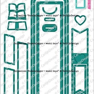 CarlijnDesign - Bookmark & Washi Tape Dies